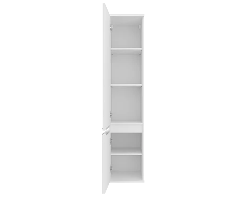 Шкаф - пенал Brevita Enfida - 35 универсальный левый (белый)