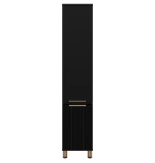 Шкаф - пенал Brevita Enfida - 35 универсальный левый (черный)