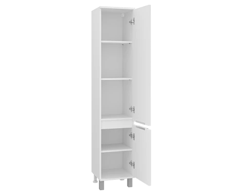 Шкаф - пенал Brevita Enfida - 35 универсальный правый (белый)
