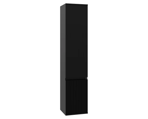 Шкаф - пенал Brevita Enfida - 35 универсальный правый (черный)