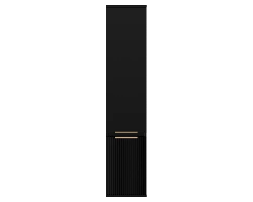 Шкаф - пенал Brevita Enfida - 35 универсальный правый (черный)