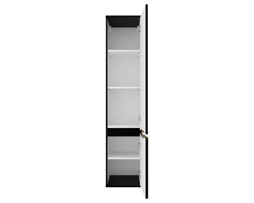 Шкаф - пенал Brevita Enfida - 35 универсальный правый (черный)