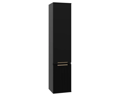 Шкаф - пенал Brevita Enfida - 35 универсальный правый (черный)