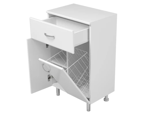 Тумба Misty Люси - 50 с бельевой корзиной
