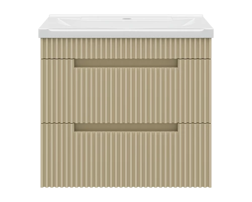 Тумба под раковину MISTY Brevita Ariana - 60 подвесная (капучино)