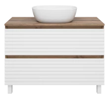 Тумба под раковину Brevita Dakota - 100 (белая)