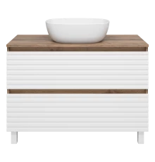 Тумба под раковину Brevita Dakota - 100 (белая)