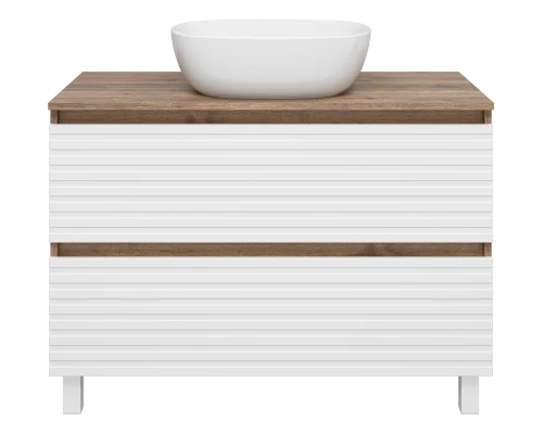 Тумба под раковину Brevita Dakota - 100 (белая)
