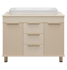 Тумба под раковину Brevita Enfida - 100 (бежевая)