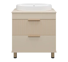 Тумба под раковину MISTY Brevita Enfida - 70 (бежевая)