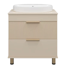 Тумба под раковину MISTY Brevita Enfida - 70 (бежевая)