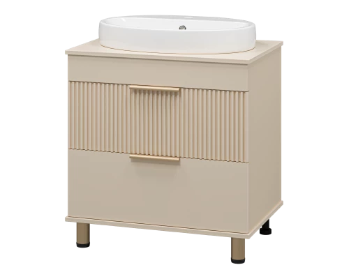 Тумба под раковину MISTY Brevita Enfida - 70 (бежевая)