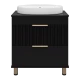 Тумба под раковину Brevita Enfida - 70 (черная)