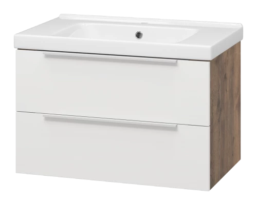 Тумба под раковину Misty Карат - 80 подвесная