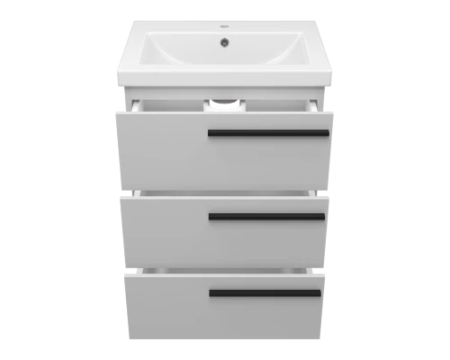 Тумба под раковину Misty Ненси - 60 (серая)