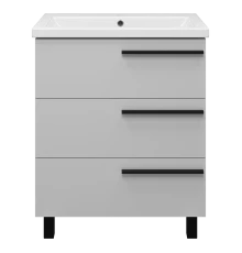 Тумба под раковину Misty Ненси - 70 (серая)