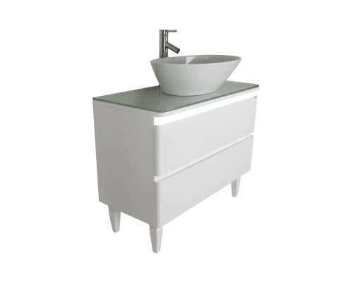 Тумба под раковину Misty Скай - 100 с подсветкой