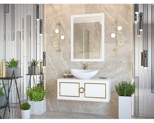 Зеркало Brevita Steffany (белое)