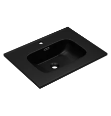 Раковина CeramaLux9060MMB - 60 (черная)