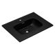 Раковина CeramaLux9060MMB - 60 (черная)