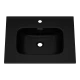 Раковина CeramaLux9060MMB - 60 (черная)