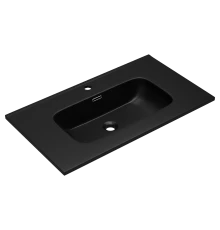 Раковина CeramaLux9080MMB - 80 (черная)