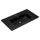 Раковина CeramaLux9080MMB - 80 (черная)
