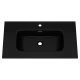 Раковина CeramaLux9080MMB - 80 (черная)