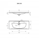 Умывальник мебельный"EVVA -100" D Р-Евв14100-Д