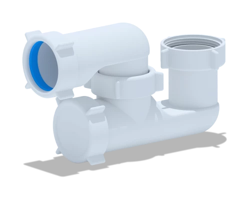 ANI Сифон для ванны 1 1/2"*40, регулируемый, ANI PLAST