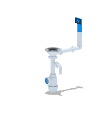 Сифон АНИ 3 1/2"*40с переливом мойки и отв., ANI PLAST