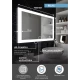 Зеркало Relax LED 1000x700
