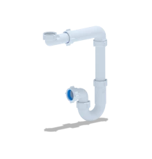 Сифон для умывальника 1 1/4 х 32 без выпуска, выход для подключения к канализации 32 мм, ANI PLAST