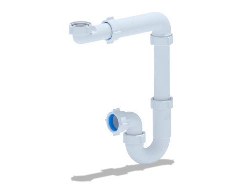 Сифон для умывальника 1 1/4 х 32 без выпуска, выход для подключения к канализации 32 мм, ANI PLAST