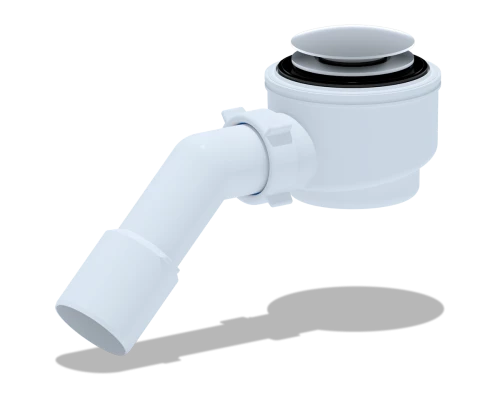 Сиф.для д/п 1 1/2**50/60 с п/т 45г.40*50 хр, клик-клак, грибок, сетка, ANI PLAST