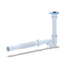 Сифон для биде 1 1/4 х 32 с трубой 32х32/40, ANI PLAST