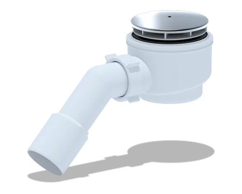 Сиф. для д/п 1 1/2*60 с пер.  труб.45 40/50 хром, ANI PLAST