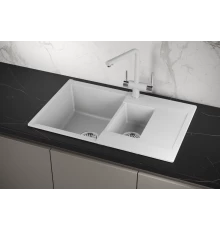 Кухонная мойка GRANULA (7808, АРКТИК)