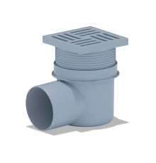 Трап гор.регул.выпуск 110 с сухим гидр. реш.15х15 пласт., ANI PLAST