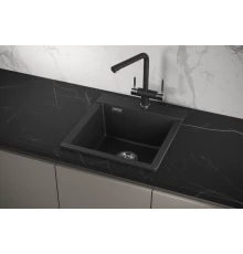 Кухонная мойка GRANULA (4701, ЧЕРНЫЙ)