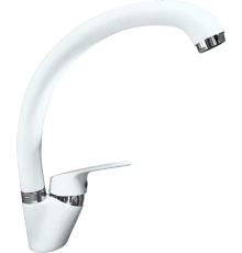 GF Смеситель для кухни боковой D-35mm (иней)