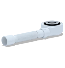 Сиф. для душ. под.1 1/2**50 h=55 mm с г/т 375 хром, клик-клак , ANI PLAST