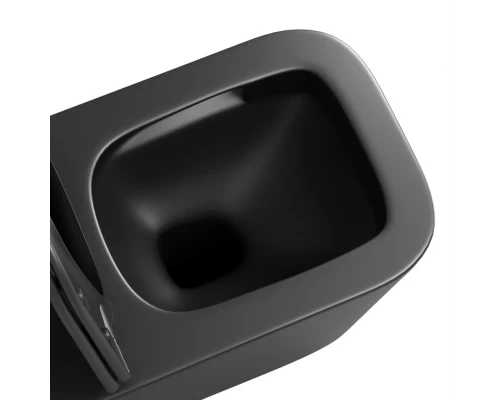 Унитаз подвесной IBERICA BLANCA TOLEDO MINI Tornado черный матовый (IB.TLM.234.2B2)