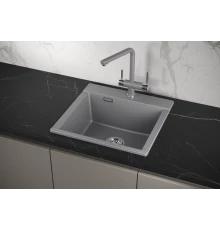 Кухонная мойка GRANULA (5201, АЛЮМИНИУМ)