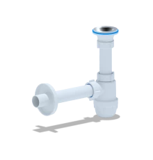 Сифон АНИ Юнг 1 1/4"*32 с прямой трубой 32 мм