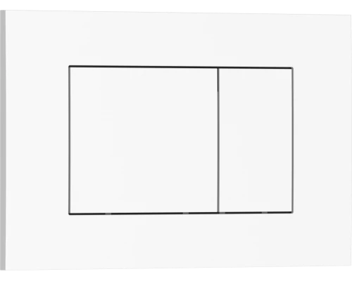 Комплект 2в1 IBERICA BLANCA инсталляция SILENCIO, кнопка смыва ESTI-S белый глянцевый (IB001.855)