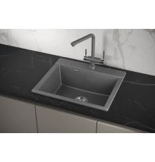Кухонная мойка GRANULA (5804, ГРАФИТ)