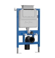 Инсталляция для подвесного унитаза IBERICA BLANCA SILENCIO PNEUMATICO CORTO с пневматическим управлением (IB.800APC)