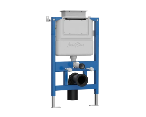Инсталляция для подвесного унитаза IBERICA BLANCA SILENCIO PNEUMATICO CORTO с пневматическим управлением (IB.800APC)