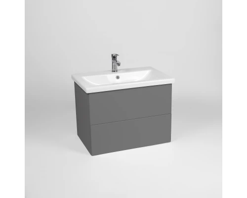 Тумба под раковину VIANT СОФИЯ 60 подвесная графит (VSOF60COG-T2YP)